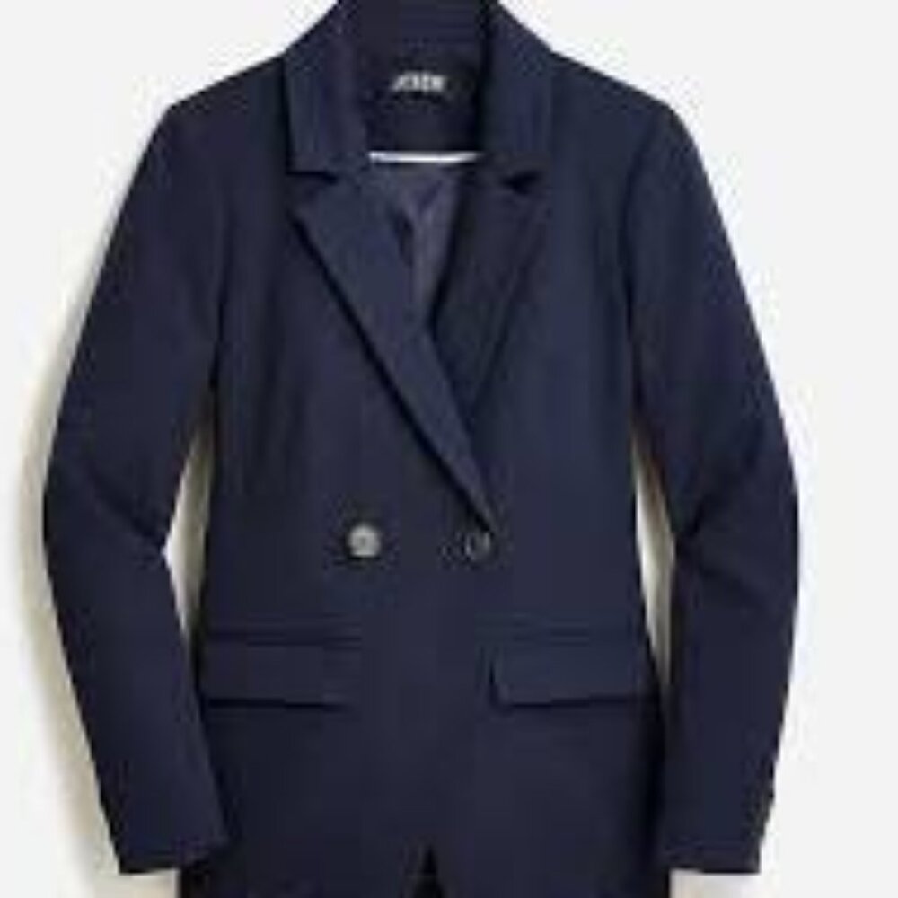 J. Crew Devon Double Breasted Blazer_Size 12_NWT